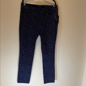 Print NYD Printed Denim Leggings/Jeans